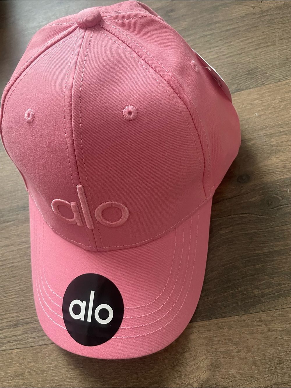 Alo Logo Pink Cap